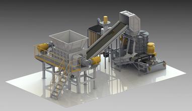 撕碎機整機系統